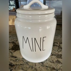 Rae Dunn Artisan Collection “Mine” Canister